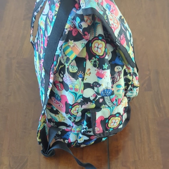 Lesportsac Vibrant Kids Backpack with Black Accents - Picture 3 of 9
